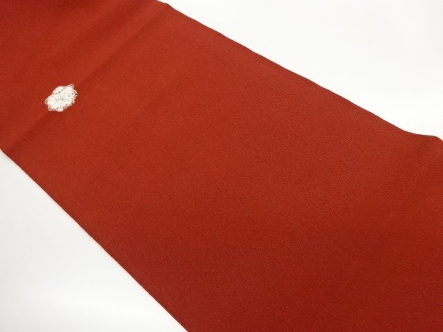 JAPANESE KIMONO / NAGOYA OBI / CHIRIMEN / SHIBORI / LEAF